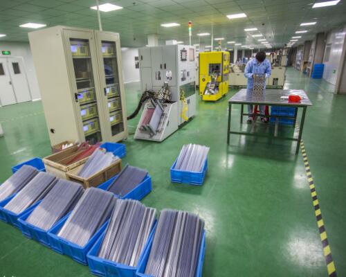 烟台某电子厂车间净化竣工