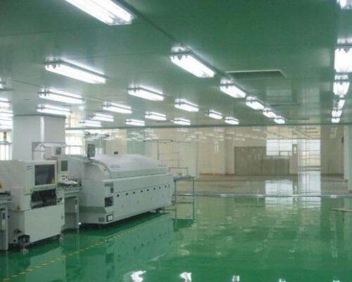 青岛空港工业园电子厂车间净化
